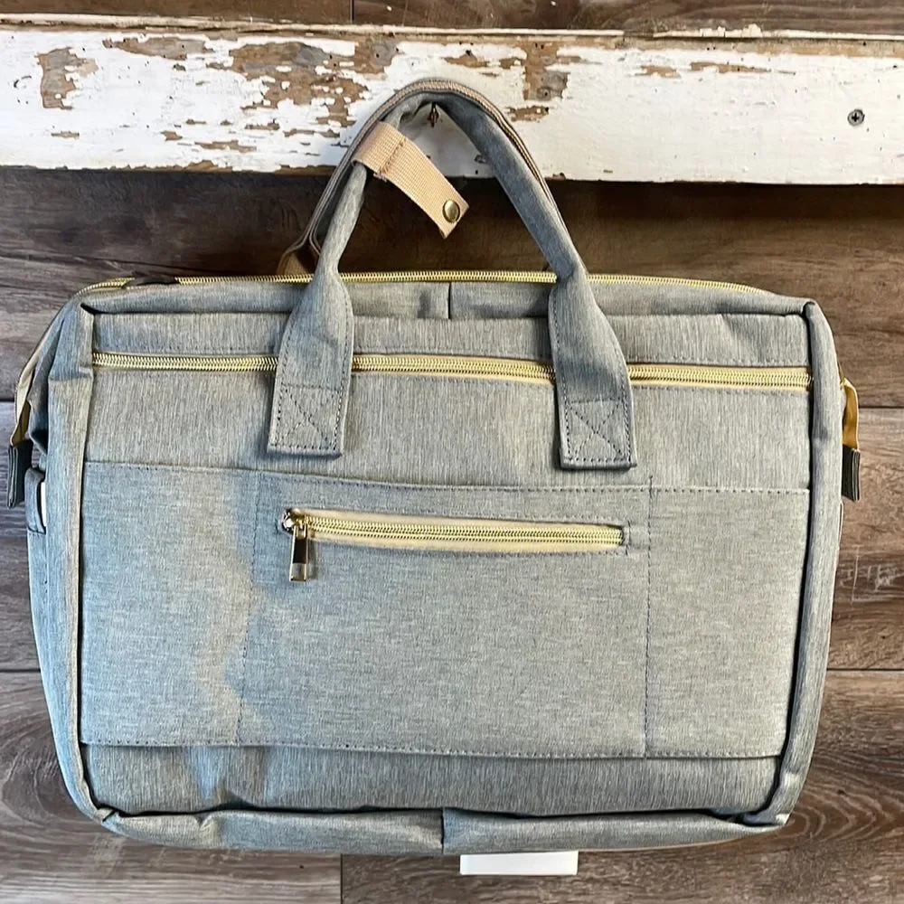 Diaper Bag with Built in Changing Station and USB Plug Brand New NWOT